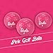 Shanker Golf Balls - Birdie Pink Golf Balls - Funny Golf Gift for Women (Sleeve of 3, Novelty) - The #1 Ball for Dreaming Big - Golf Balls for Women