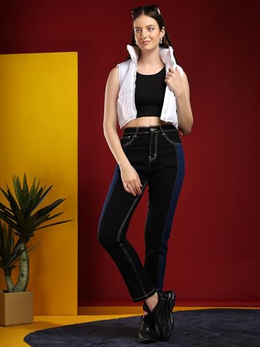 Image of KOTTY Womens Denim Jeans | Everyday Styling | Soft and Comfortable Fabric