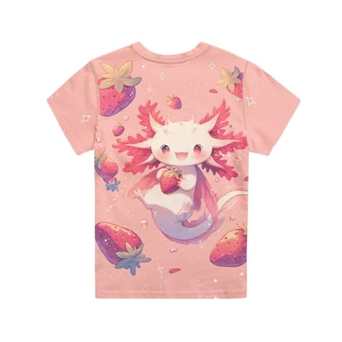 Image of Xhuibop Kids T Shirts for Boys Size 3-16 Girls Short Sleeve Sportswear Active Tops