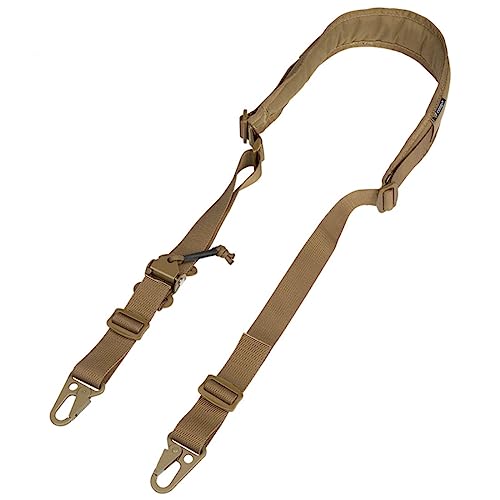 ACEXIER Tactical Sling 2 Point Style Combat Modular Strap Quick Adjustable Pull Hunting Accessorie (Tan)