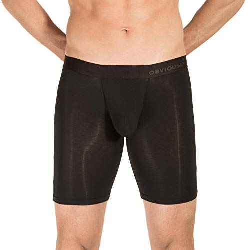 OBVIOUSLY PrimeMan - Boxer Brief 9 inch Leg - Black - Large