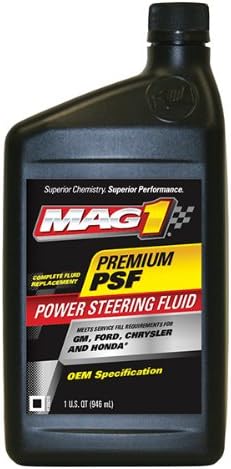Mag 1 (62661-6PK OEM Power Steering Fluid - 1 Quart, (Pack of 6)
