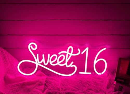 Image of LED Neon Sign Night Light for Wall Party Decor Bedroom Room Bar Wedding Home Birthday Art Decoration Christmas with USB Chain Light modulator 5v 16.5 inch*9.1 inch