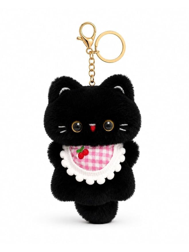 Cute Plush Keychain for Women & Girls, Soft Stuffed Animal Bag Charm, Kawaii Plush Key Ring for Backpack, Handbag & Purse Accessories-picture-42