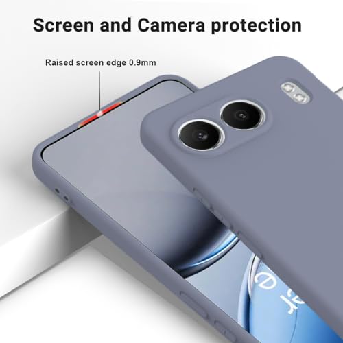 Image of DIZORO Microfiber Candy Compatible for Oneplus Nord 4 5G Smooth Touch Cushion Liquid Soft Silicone Gel Rubber Phone Cases Non-Slip Full Body Protective Shockproof Back Cover - LG