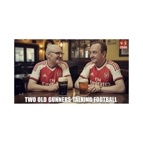 Page de couverture de Two Old Gunners Talking Football: Our All Time Top 5 Arsenal Goals!!
