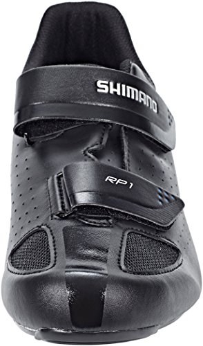 SHIMANO Tênis de Ciclismo Masculino RP100 SPD-SL - Preto, Tamanho EU 46, One Size