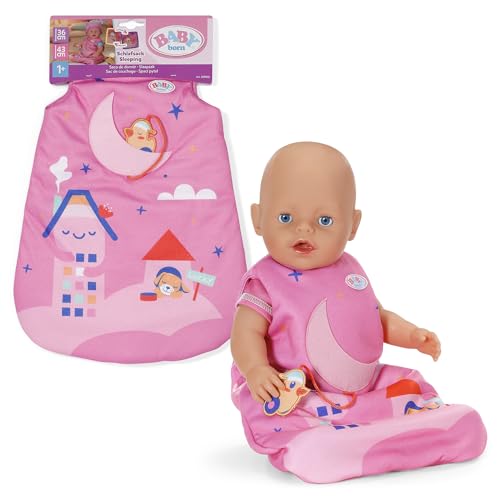 BABY Born Schlafsack Mond mit herausnehmbarer Ente am Band