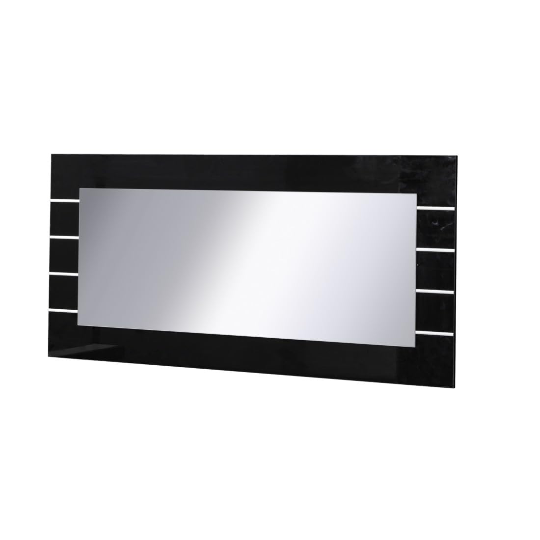 PRICE FACTORY just for you Grand Miroir Lina Noir – 120 x 60 cm