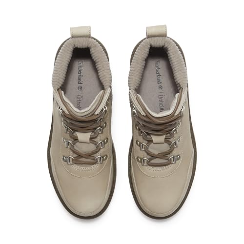 Timberland Timberland Women's Stone Street MID LACE UP BOOT, GREY, 8 Medium