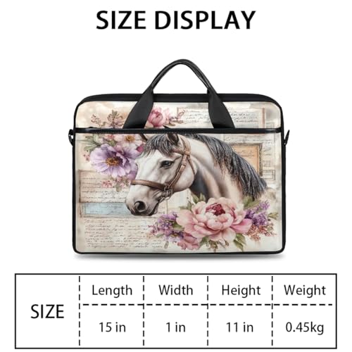 Bolso para portátil con diseño Floral Peony para 15 pulgadas miniatura 2