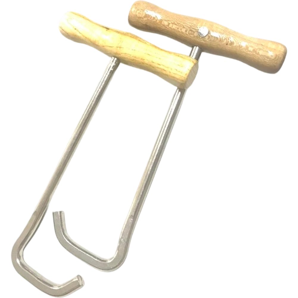 Ganchos metálicos para sacar botas sin esfuerzo, pack de 2 unidades