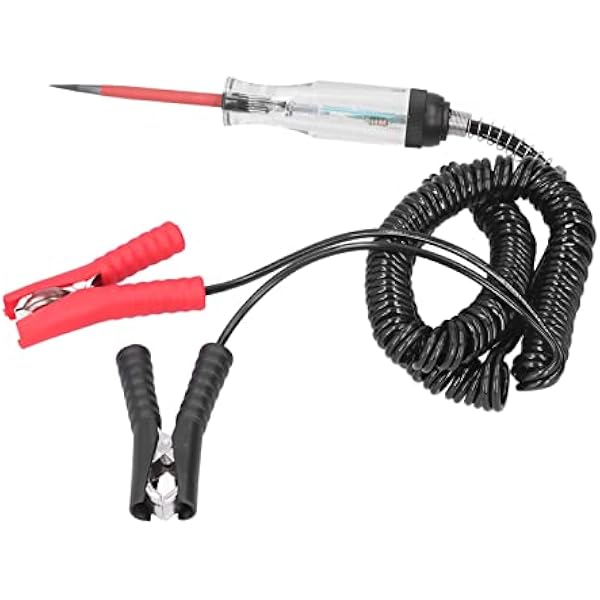 Tester Sondy Logicznej, Samochodowy Tester Napięcia Sondy Logicznej Heavy Duty 6-24V Dwukolorowy Wskaźnik LED Uniwersalny do Samochodów Ciężarowych