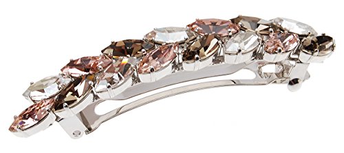 Barrette cristal lierre L. Erickson : la solution pour faire tenir les cheveux épais avec style