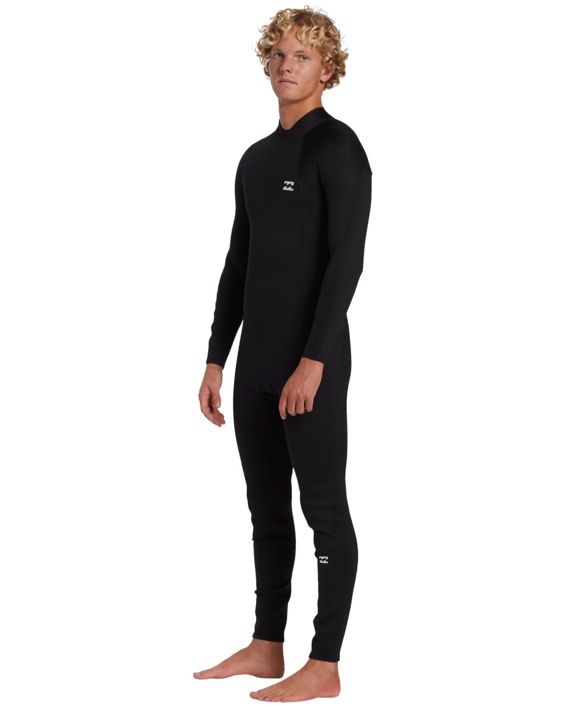 Billabong Traje de Neopreno para Hombre, 5/4 mm, Cremallera Trasera, Entrepierna Alta, Punto de Carga Reforzado, Color Negro