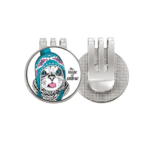 Marqueur de balle de golf et clip magnétique pour casquette