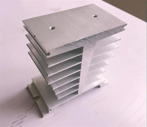 Disipador de calor para relé de estado sólido SSR 100A y 120A radiador de aluminio 100mm