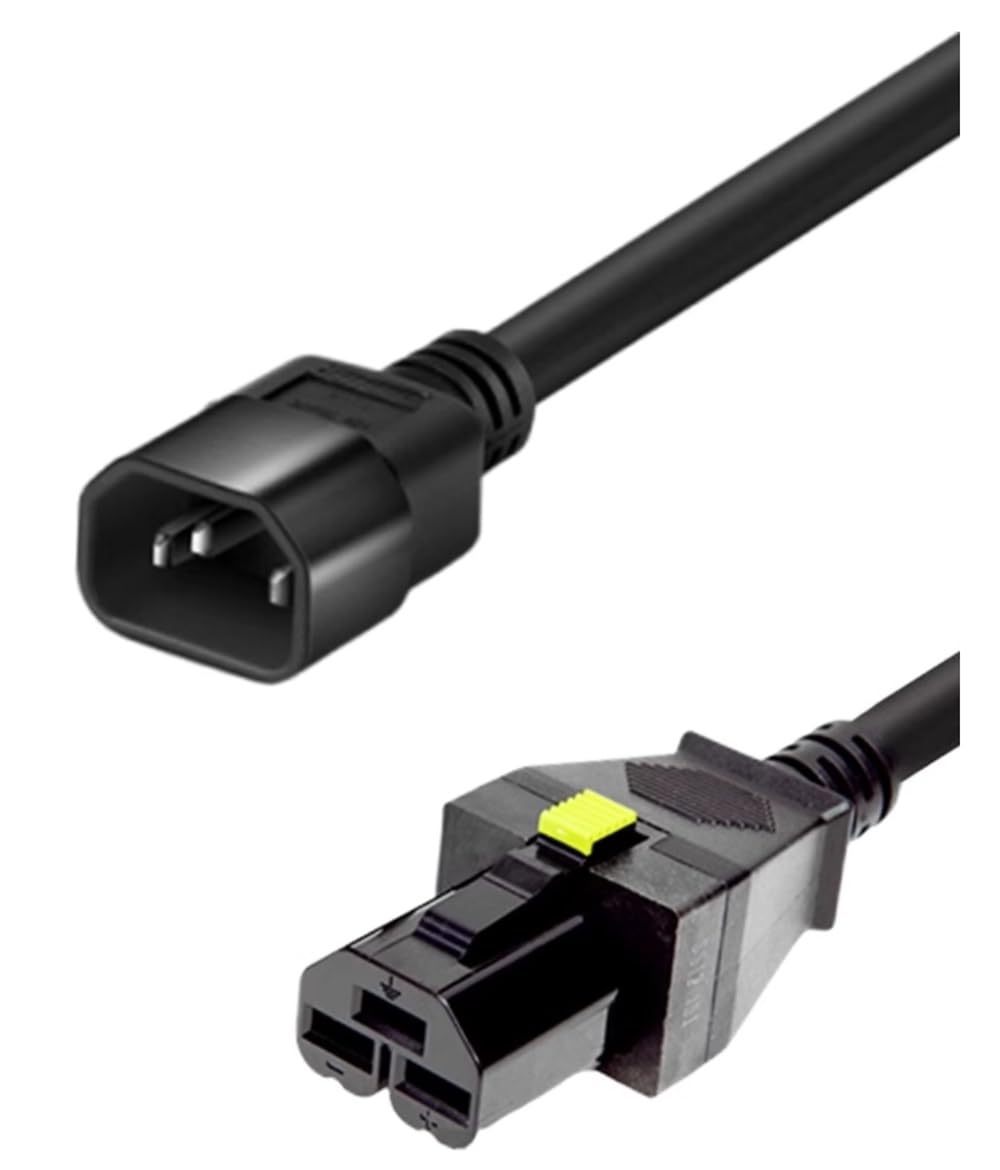 Amazon.com: C14 to HVDC3 Power Cord for 16800 Series, HVDC3 Plug