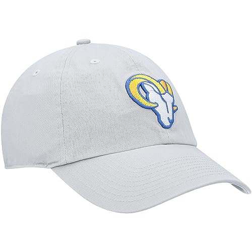 Gorra ajustable gris Los Angeles Rams para hombre miniatura 3