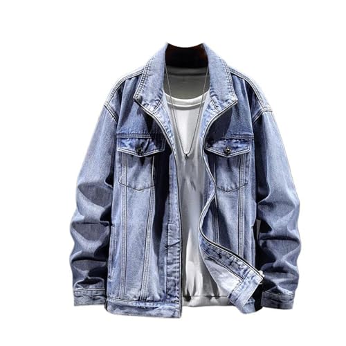 Veste en jean homme coupe ample pour le quotidien et les sorties