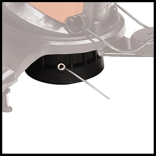 Foto von Einhell Elektro Rasentrimmer GC-ET 4530 Set (Motorkopf 4-Fach Neigbar & 180° Drehbar, Alu-Führungsholm Stufenlos Teleskopierbar, Flowerguard)