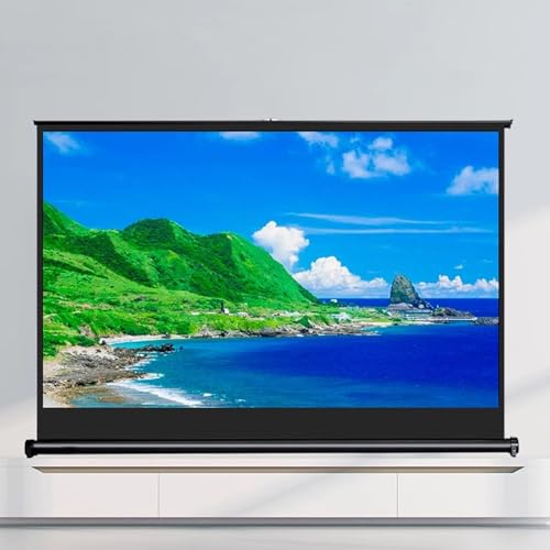 Pantalla de proyección portátil 50" 16:9 para escritorio miniatura 1