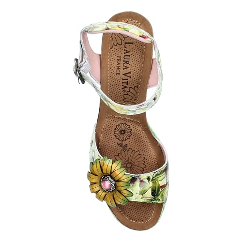 Sandali Laura Vita Facyo 75 Verde - 6