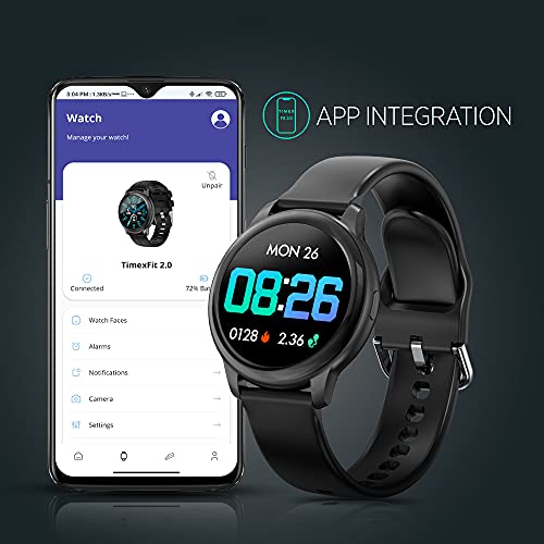 Timex Fit 2.0 Smartwatch with Builtin microphone and speaker