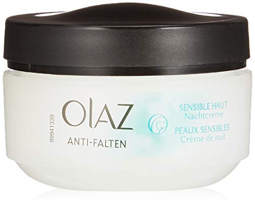 Preisvergleich Produktbild Olaz Anti-Falten Sensitive Nachtcreme Tiegel, 50 ml