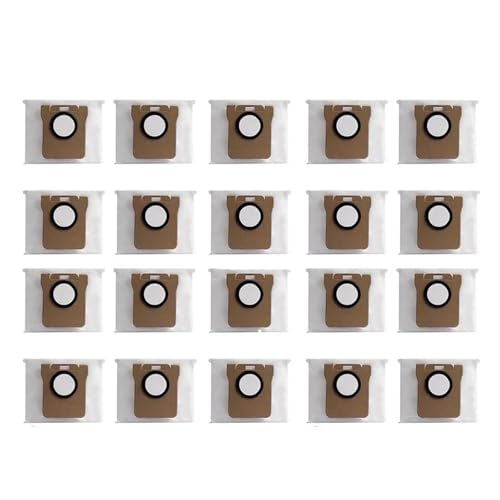 �_�X�g�o�b�O�ƃ��b�v�p�b�h�AMijia M30S / M40 X20 Plus /X20 Max /X10+ �ɑΉ��ADreame L10 Ultra /L20 Ultra /L30 Ultra �R��h�~�L�b�g�ɑΉ�(20 pcs Dust Bag)