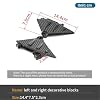Guard Board for Surron Ultra Bee, Carbon Fiber Pattern Mudguard Frame Support Bracket (Water Transfer Glossy)