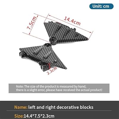 Guard Board for Surron Ultra Bee, Carbon Fiber Pattern Mudguard Frame Support Bracket (Water Transfer Glossy)