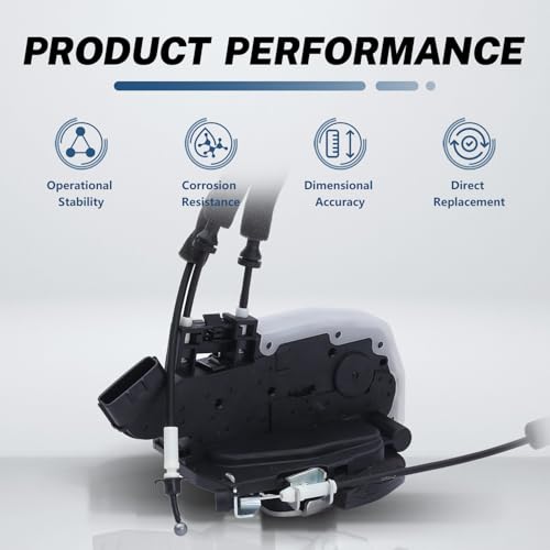 Image of KELOKE Door Lock Latch Actuator Assembly, for Nissan, Rear Left | Rogue 2008-2015, Rogue Select 2014-2015, Driver Side, Replaces# 82501-JM00A 937-268