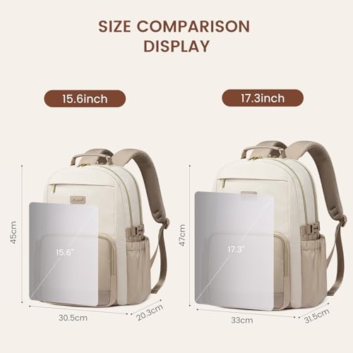 LOVEVOOK Laptop Backpack for Women with Pouch Pocket for Large Capacity Cup,15.6 Inch Backpack Womens Travel Backpack, Waterproof Laptop Computer Bag for Work Business Backpack College Teacher - Image 5