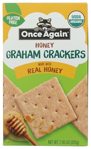 ONCE AGAIN Organic Honey Graham Crackers