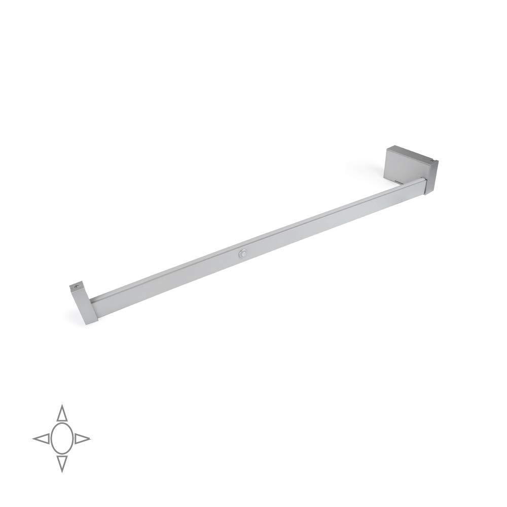 EMUCA Barre de penderie pour armoire Castor - LED détecteur de mouv