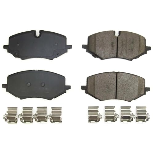 Image of PowerStop Front Brake Pads for Buick Encore GX 2020-24 | Chevrolet Trailblazer 2021-24 - Z17 Ceramic Brake Pads with Installation Hardware, 17-2307
