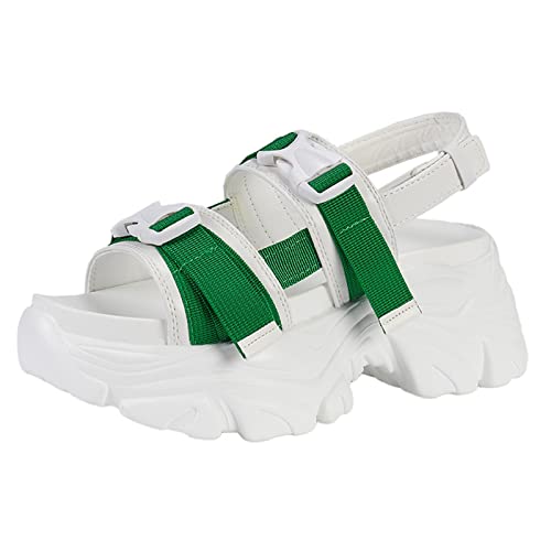 Sandales pour femmes pour marcher sans douleur grâce au talon compensé stable
