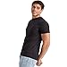 Hanes, Originals Lightweight Cotton Tee, Crewneck T-Shirt for Men, Available in Tall, Black, 2X Large