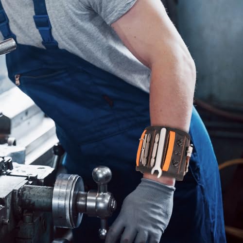 Cadeaus voor mannen, magneetarmband, gereedschap gadget ambachtslieden geschenken voor mannen, verjaardagscadeau cadeau-ideeën gadgets voor Vaderdag Kerstmis - Afbeelding 4