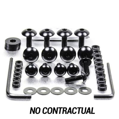Kit boulons carénage en aluminium FBM048BK Negro anti vibration - 2