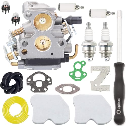 Qiuwanzia 574719402 Carburador para Husqvarna 235 235E 236 236E 240 240E 120 MARK II motosierra para Jonsered CS2234 CS2238 CS2234S CS2238S para Red Max para Craftsman motores piezas 545072601