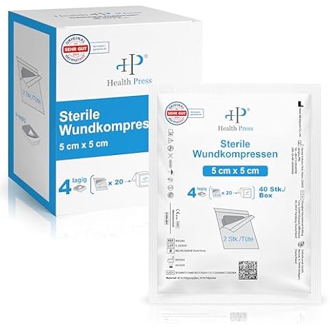Pansements stériles Health Press 5x5 cm Cover