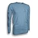 Southern Fin Apparel Long Sleeve Fishing T-Shirt for Men and Women, UPF 50 Dri-Fit Performance Clothing (Mako Shark, Large)