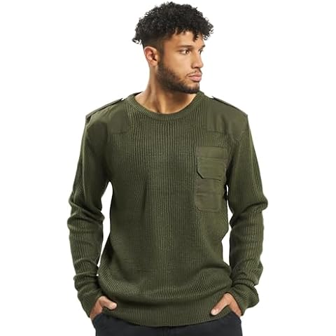 Brandit Bw-Pullover with Elbow Reinforcement Cover