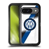 Head Case Designs Licenza Ufficiale Inter Milan Away Kit per Stemma 2023/24 Custodia Antiurto Ultra Blindata Compatibile con Google Pixel 9 / Pixel 9 PRO