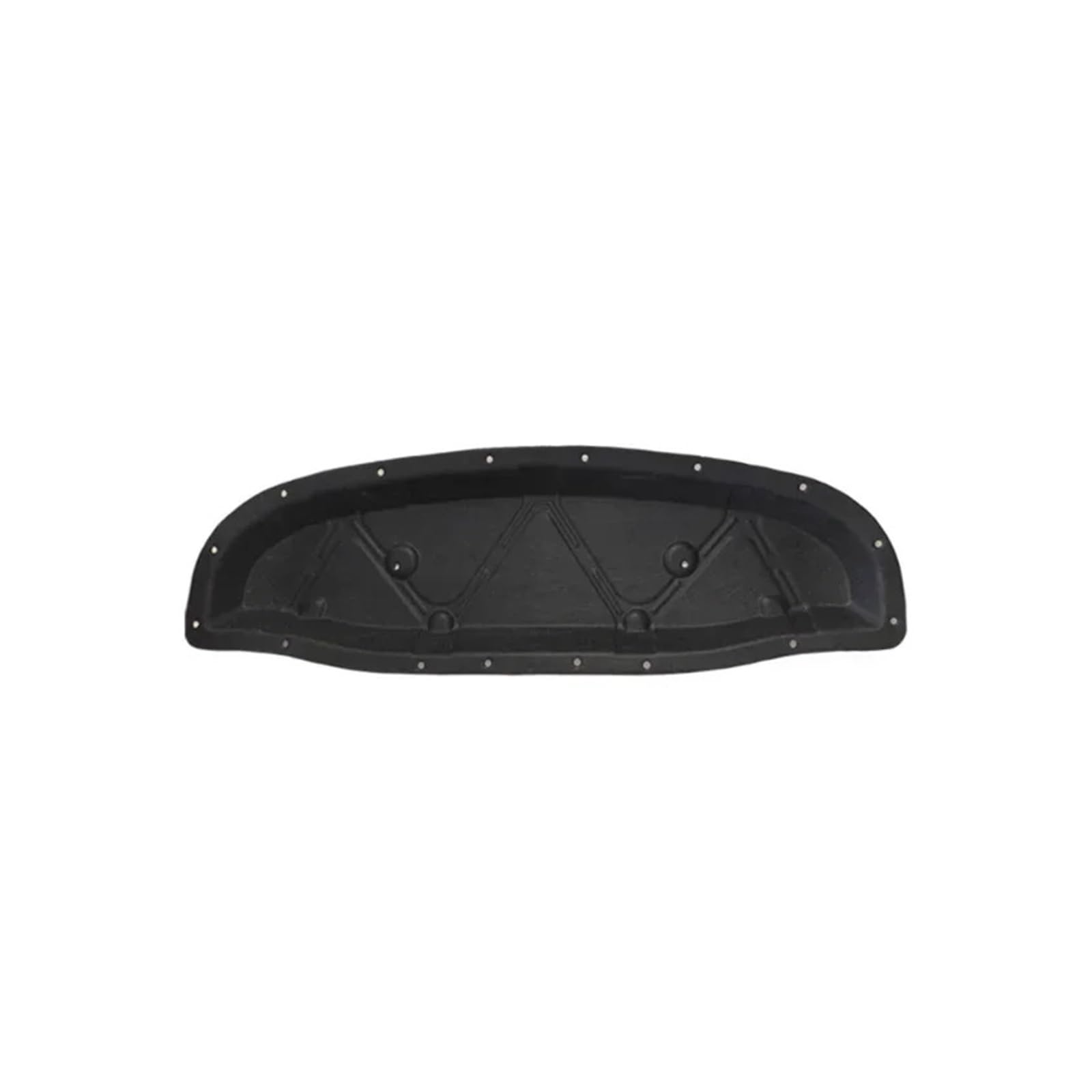 Car Hood Insulation Pad Compatible with Leapmotor B10 EV BEV 2025~2027 Aluminum FOI Engine Cover Liner Cotton Soundproof Heat Mat Accessorie(Black)