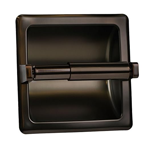 CLASSIC Oil Rubbed Bronze Recessed Toilet Paper Tissue Holder