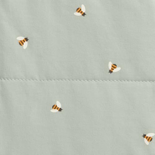 Image of Love to Dream Swaddle UP Warm, 2.5 TOG, Dramatically Better Sleep, Allow Baby to Sleep in Preferred Arms Up Position for Self-Soothing, Secure Fit Calms Startle Reflex, 13-19lbs, Olive Bees