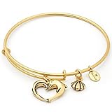  Chrysalis CRBT1804GP Damen Armreif Charmed Collection Herz Herz der Aphrodite Messing Gold